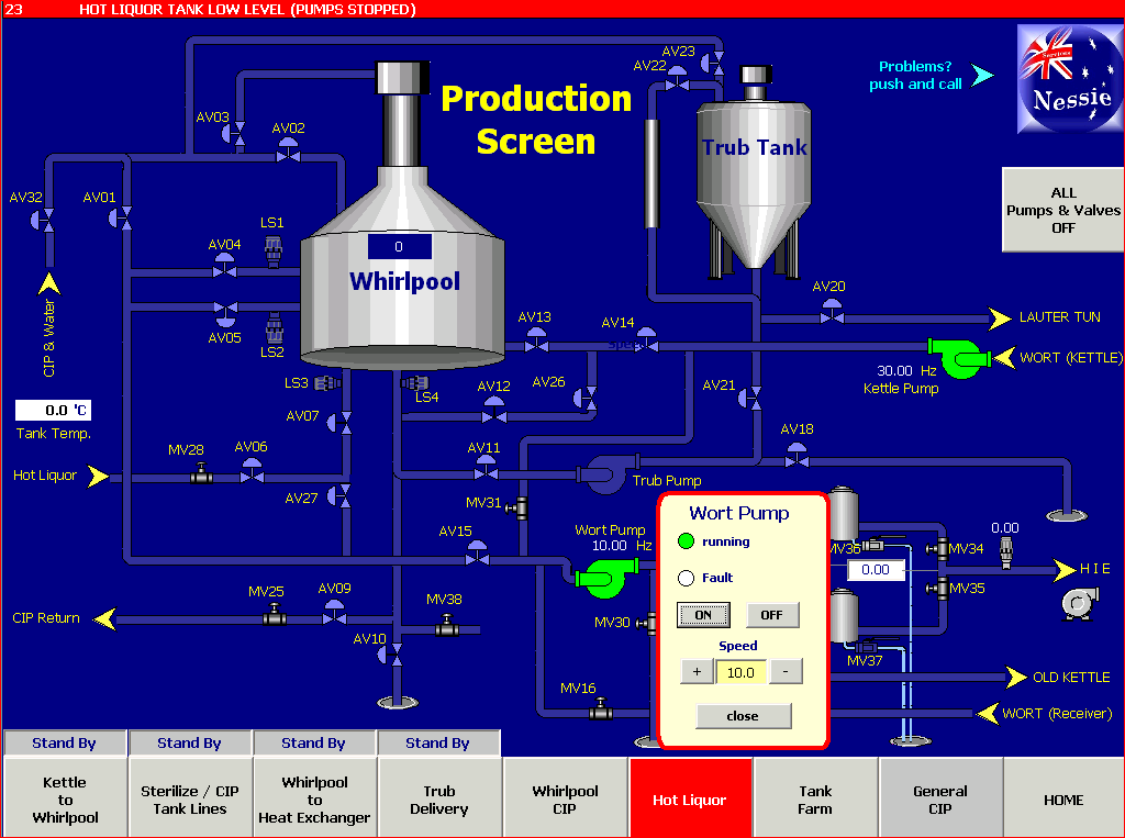 Whirlpool Pump running