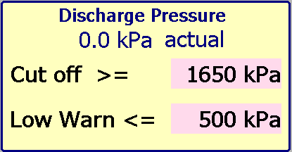 discharge pressure