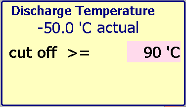 discharge temperature